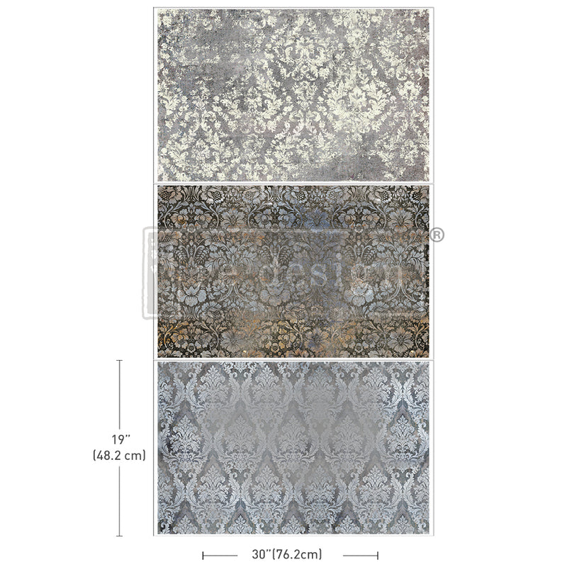 Antique Elegance triple pack decoupage tissue decor paper Redesign with Prima