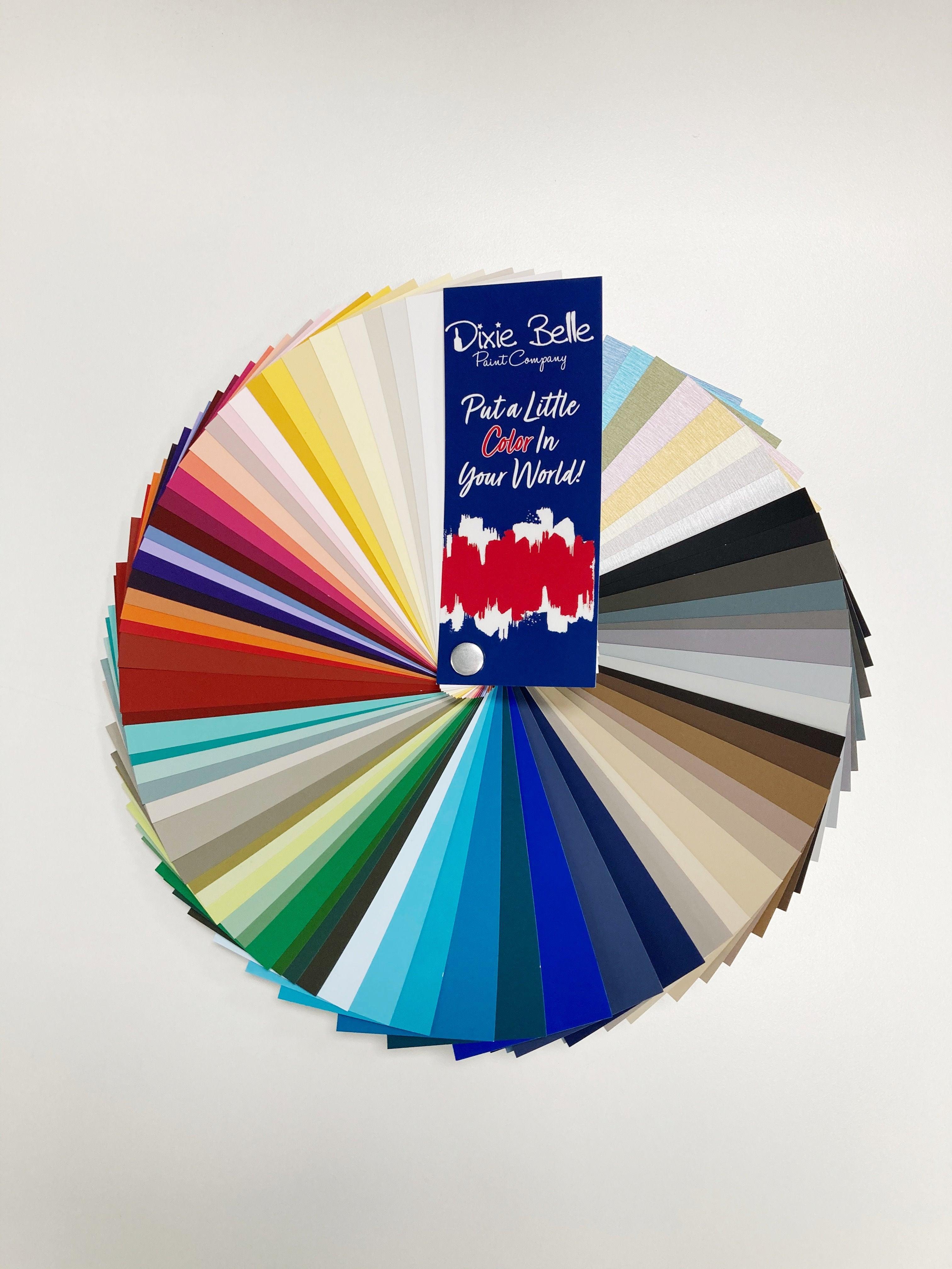 Colour Charts & Books FAN DECK Dixie Belle Paint