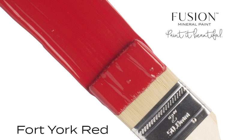 Fort York Red | Bright Red | 37ml & 500ml - Vintage Attic Sevenoaks