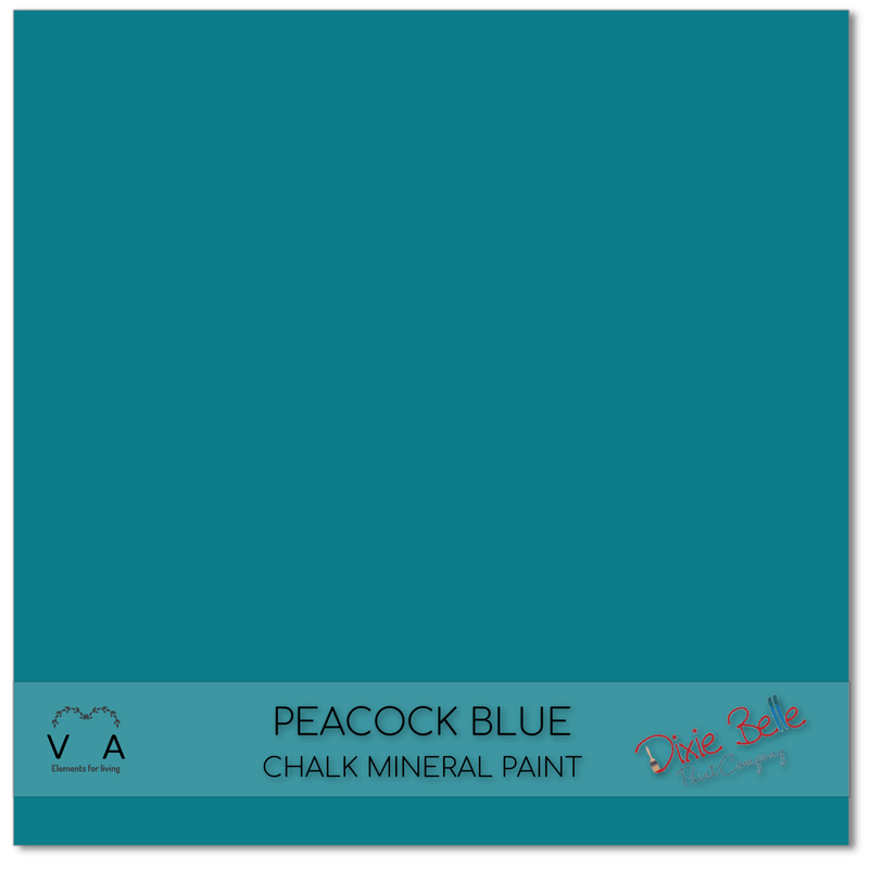 Peacock | Turquoise Blue | 118ml, 236ml, 473ml, 946ml - Vintage Attic Sevenoaks