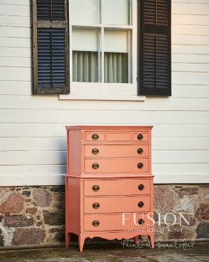 Fusion™ Mineral Paint Coral from the Penny and Co Collection.