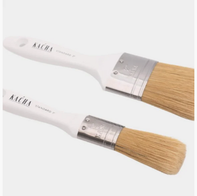 PAINT BRUSH&nbsp;

Kacha

Engineered with premium synthetic fibres, these paint brushes deliver controlled, streak-free application across both detailed work and broader surfaces. The 1-inch and 2-inch options provide versatility for various painting tasks, whilst the quality bristles maintain their integrity through multiple applications. Experience superior paint flow and finish consistency with every stroke.