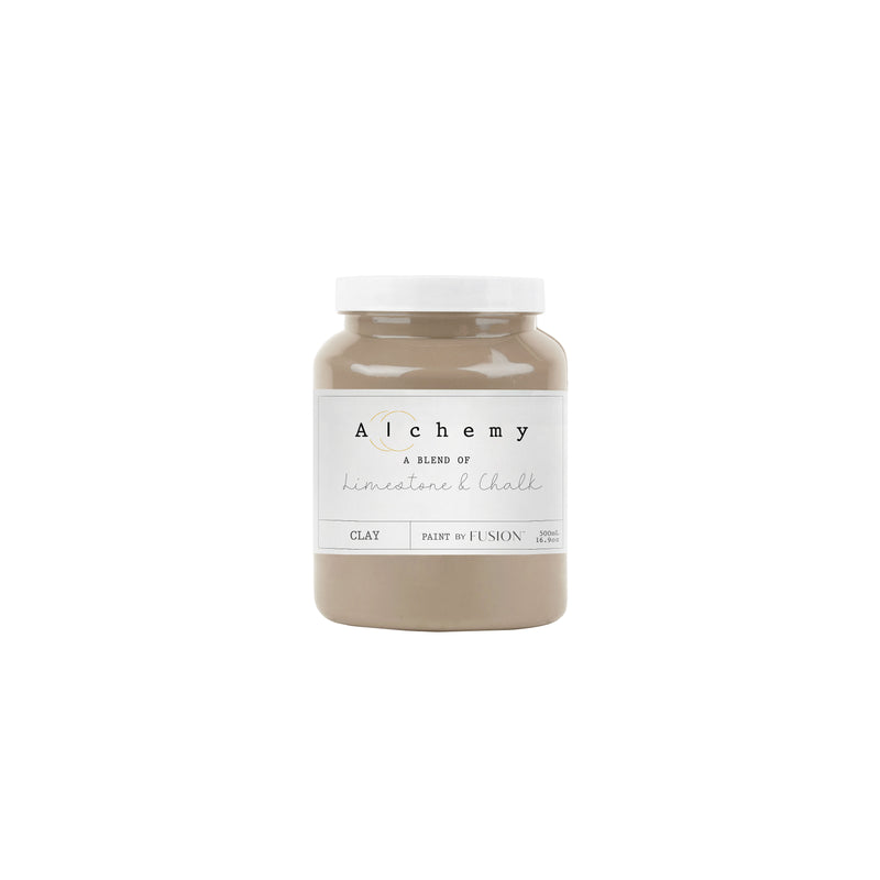 Clay is a rich taupe with warm grey undertones, echoing the natural essence of soil and raw earth pigments. This grounding hue inspires a sense of strength, stability, and deep connection to nature.