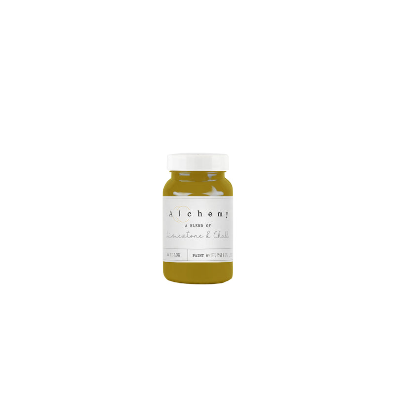 Willow is a seamless blend of mustard and chartreuse, offering a sophisticated, natural vibe. This distinctive hue evokes the image of willow branches swaying in the breeze, bathed in dappled sunlight.