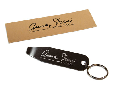 
Annie Sloan Tin Opener
A must-have tool for every painter, the Annie Sloan Tin Opener is the perfect companion to Chalk Paint™ and Wall Paint by Annie Sloan. Crafted from 100% stainless steel, it comes attached to a convenient keyring for easy storage.

The Tin Opener is 2cm x 9cm in size and is packaged in a compact paper envelope measuring 5cm x 13.5cm.