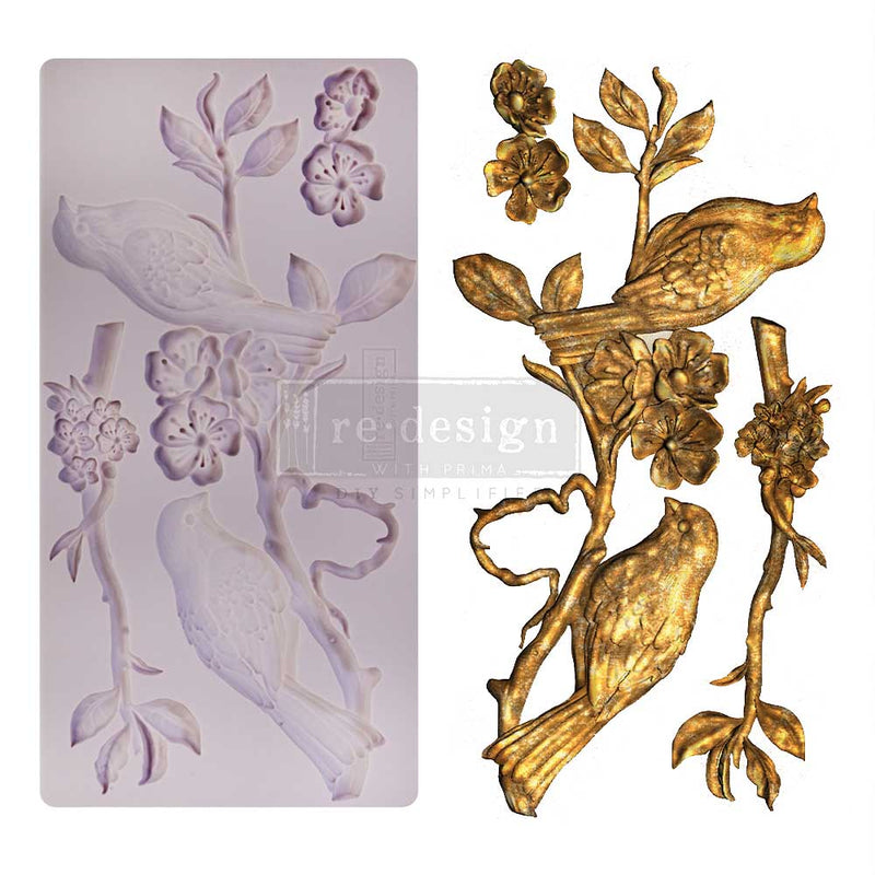 BLOSSOMING SPRING | Decor Moulds | Redesign With Prima | 5" X 10"