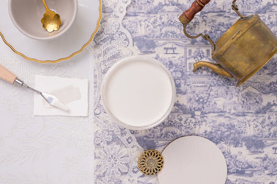 Chantilly is the fourth shade in our Countryside Collection, inspired by delicate wildflowers and vintage linens. This soft, warm white brings a light, inviting ambiance to any space and complements both vibrant accents and natural wood finishes. Part of the Silk All-In-One Mineral Paint range, Chantilly includes primer, paint, and topcoat in one. Its low VOC, water-based formula ensures easy cleanup and makes it ideal for professional and DIY applications alike.
