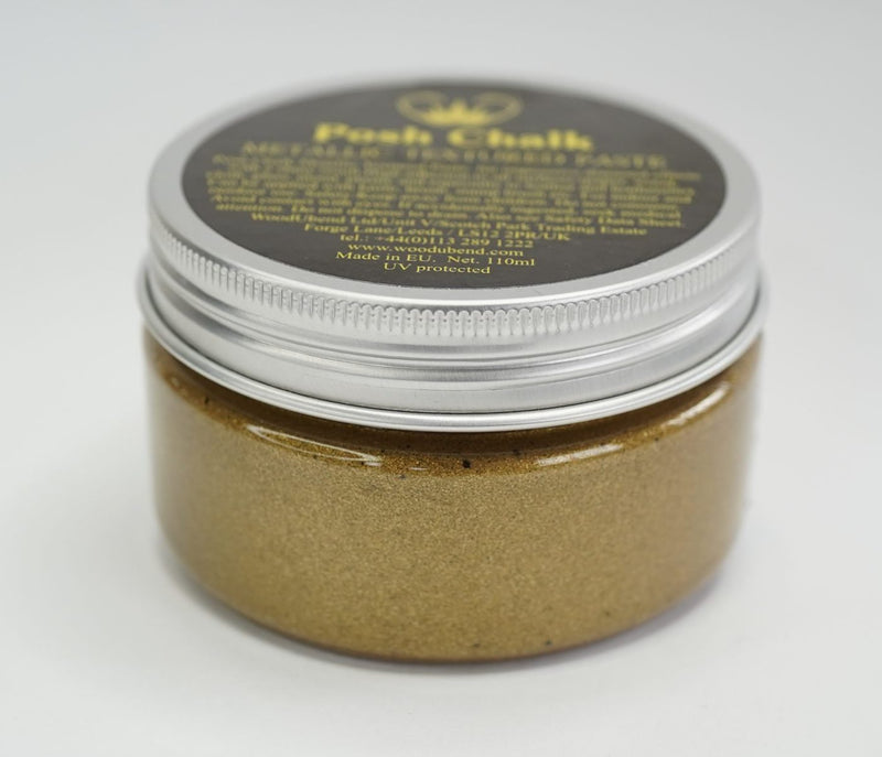 Posh chalk textured paste Vintage Gold