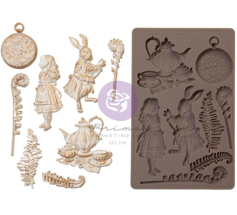LOST IN WONDERLAND | Moulds | Redesign With Prima | 5" X 8"