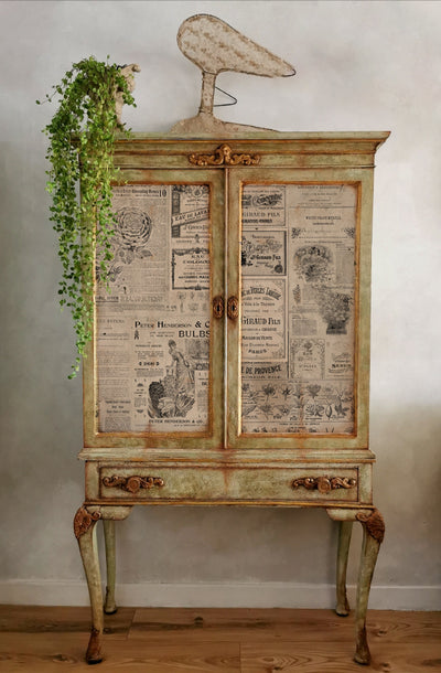 NEWSPRINT | Decoupage Tissue Paper
Redesign With Prima | 19.5 " X 30" 