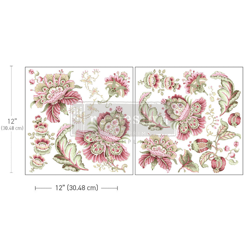Paisley Lover Maxi Furniture Decor Transfer by Redesign with Prima