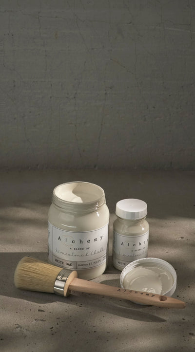 White Oak is a vintage off-white with balanced yellow and grey undertones, creating a weathered, timeless appearance. This versatile hue exudes quiet sophistication and natural elegance.