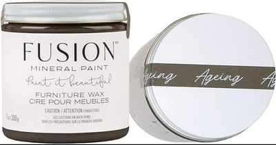 Furniture Antiquing Wax | Brown / Ageing | Fusion Mineral Paint | 200g - Vintage Attic Sevenoaks