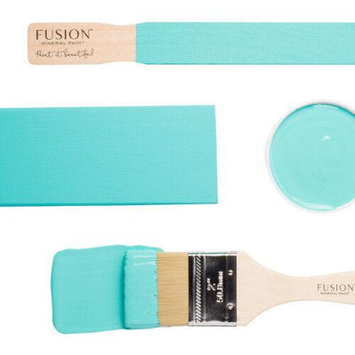 Azure | Turquoise | Fusion Mineral Paint | 37ml & 500ml - Vintage Attic Sevenoaks