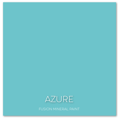 Azure | Turquoise | Fusion Mineral Paint | 37ml & 500ml - Vintage Attic Sevenoaks