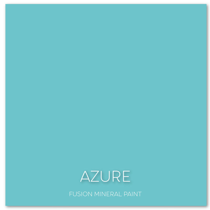 Azure | Turquoise | Fusion Mineral Paint | 37ml & 500ml - Vintage Attic Sevenoaks
