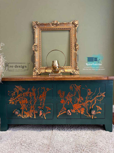 BIRD WATCHING | Kacha Copper Foil | Decor Transfers | Redeisgn with Prima | 18" X 24"