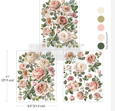 

BLUSHING BLOOMS Decor Transfer
by Prima Redesign

New for April 2025
