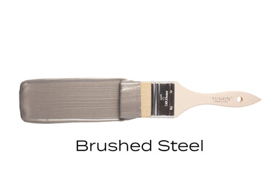 Brushed Steel | Metallic Paint | 37ml, 250ml - Vintage Attic Sevenoaks