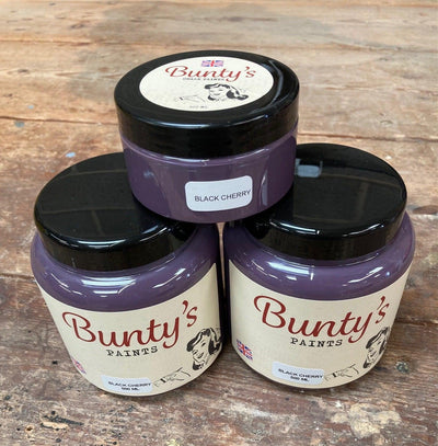 BUNTY'S PAINTS | BLACK CHERRY | MINERAL PAINT - Vintage Attic Sevenoaks