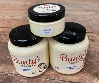 BUNTY'S PAINTS | CREAM TEA | MINERAL PAINT - Vintage Attic Sevenoaks