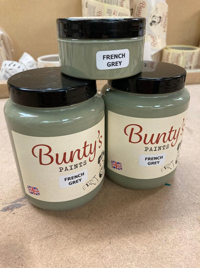 BUNTY'S PAINTS | FRENCH GREY | MINERAL PAINT - Vintage Attic Sevenoaks