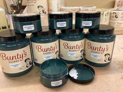 BUNTY'S PAINTS | GOLDSMITH'S GREEN | MINERAL PAINT - Vintage Attic Sevenoaks