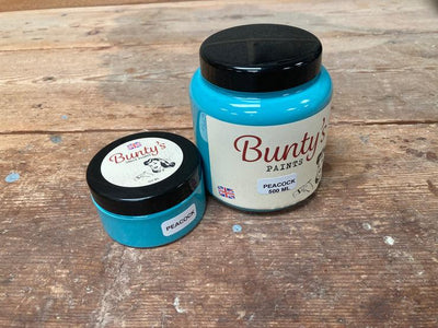 BUNTY'S PAINTS | PEACOCK | MINERAL PAINT - Vintage Attic Sevenoaks