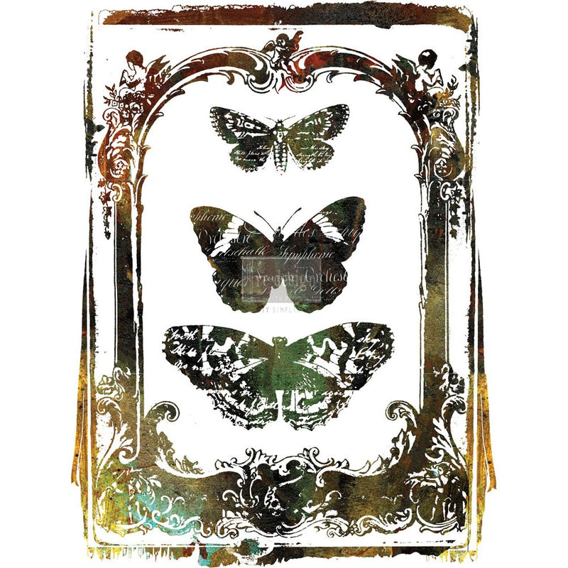 BUTTERFLY FRAME | Decor Transfers | Redesign With Prima | 22" X 30"