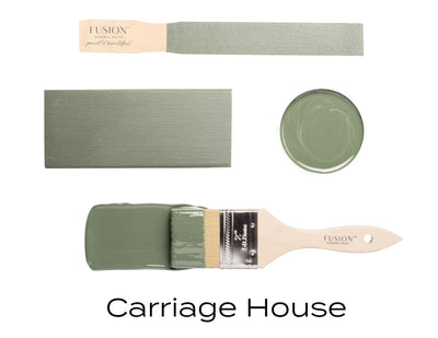 Carriage House | Mid Green | Fusion Mineral Paint | 37ml & 500ml - Vintage Attic Sevenoaks