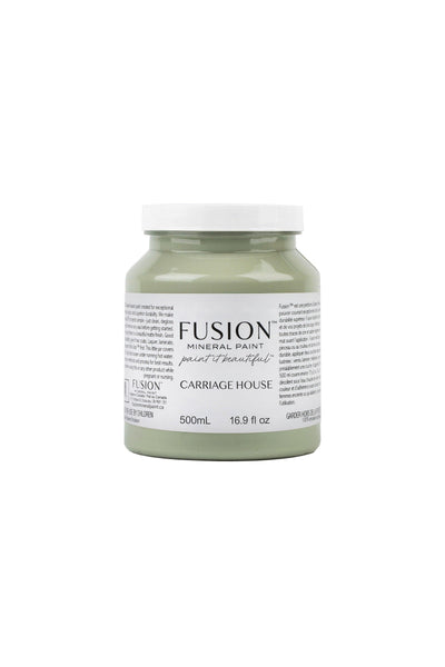 Carriage House | Mid Green | Fusion Mineral Paint | 37ml & 500ml - Vintage Attic Sevenoaks