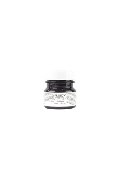 Cast Iron | Near Black | Fusion Mineral Paint | 37ml & 500ml - Vintage Attic Sevenoaks