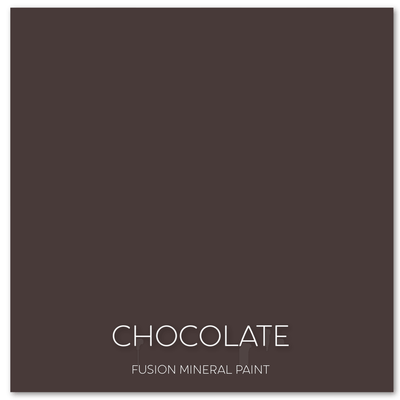 Chocolate | Rich Brown | 37ml & 500ml | Fusion™ Mineral Paint - Vintage Attic Sevenoaks