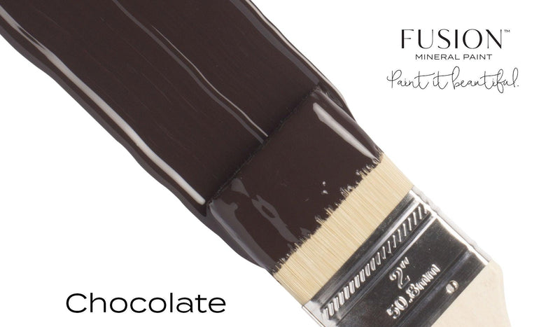 Chocolate | Rich Brown | 37ml & 500ml | Fusion™ Mineral Paint - Vintage Attic Sevenoaks