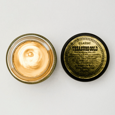 Classic Gold | Rub on Gilding Wax | Treasures Gold | 25g pot - Vintage Attic Sevenoaks
