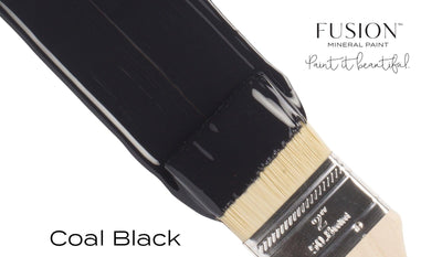 Coal Black | Intense Jet Black | 37ml & 500ml - Vintage Attic Sevenoaks