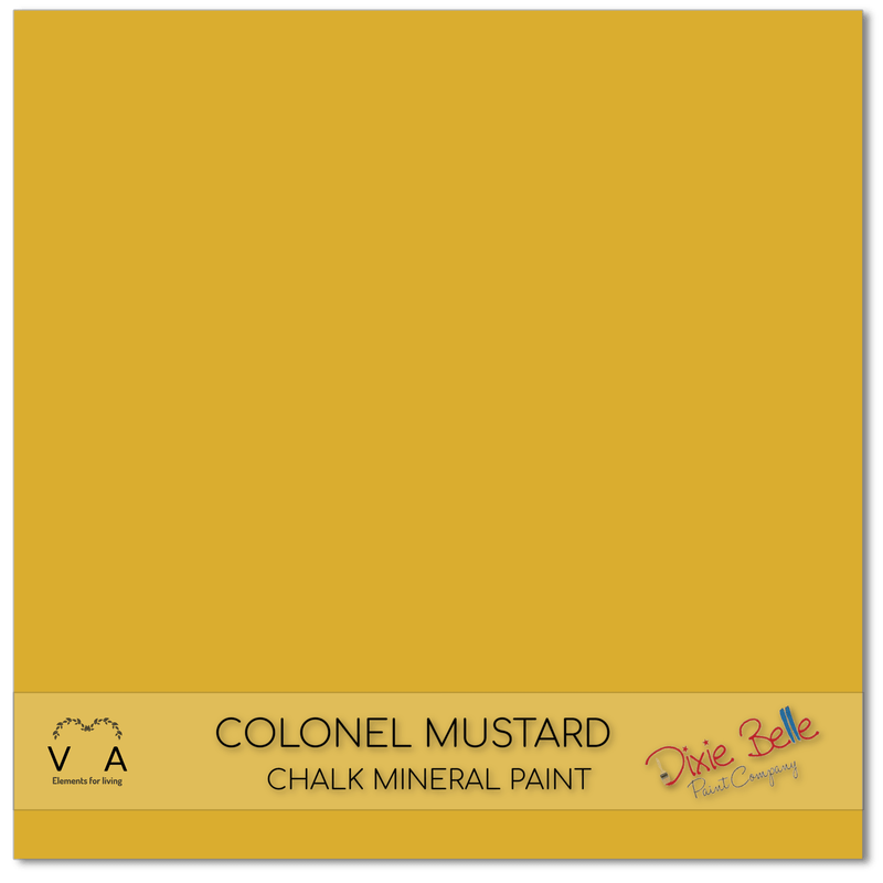 Colonel Mustard | Golden Yellow | 118ml, 473ml, 946ml - Vintage Attic Sevenoaks