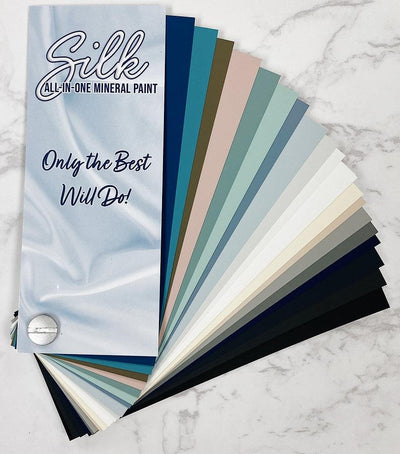 Colour Charts & Books | Silk Fan Deck - Vintage Attic Sevenoaks