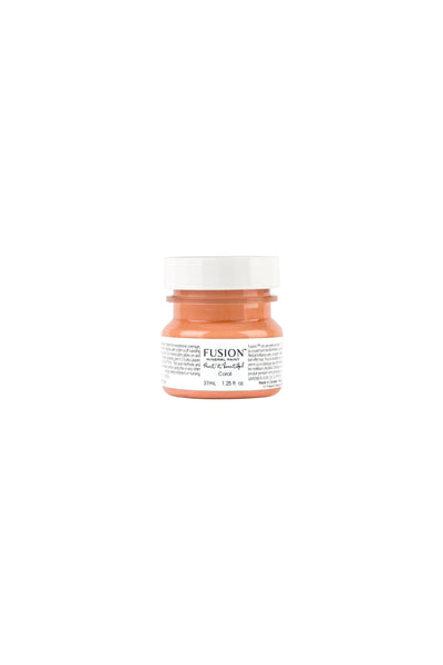 Coral | Peachy Orange | 37ml & 500ml | Fusion™ Mineral Paint - Vintage Attic Sevenoaks