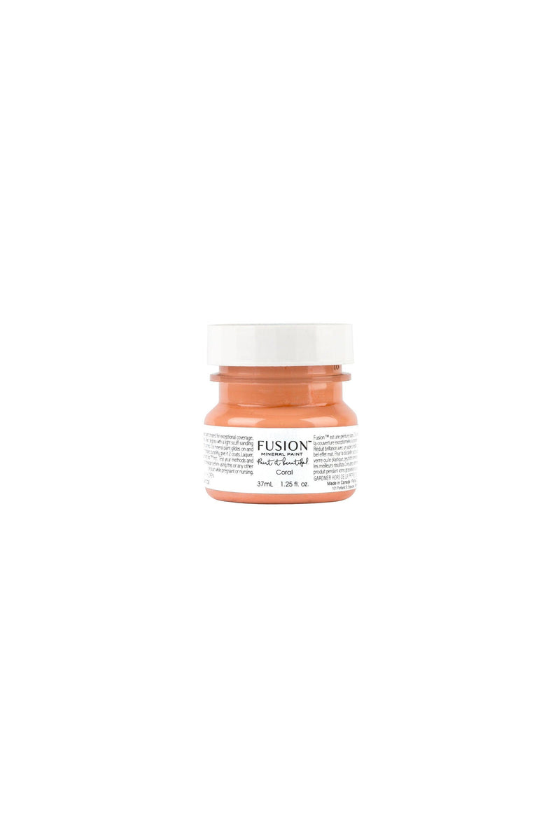 Coral | Peachy Orange | 37ml & 500ml | Fusion™ Mineral Paint - Vintage Attic Sevenoaks