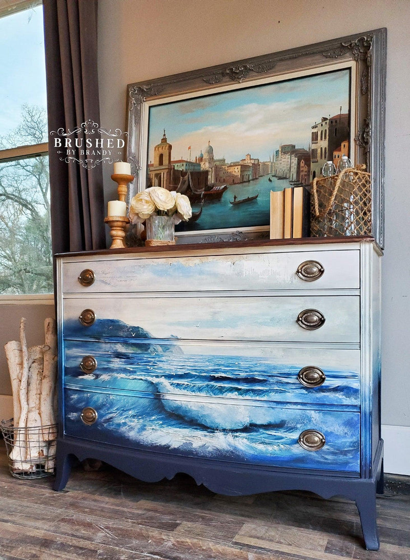 Decor Transfers | Redesign With Prima | Blue Wave - Vintage Attic Sevenoaks