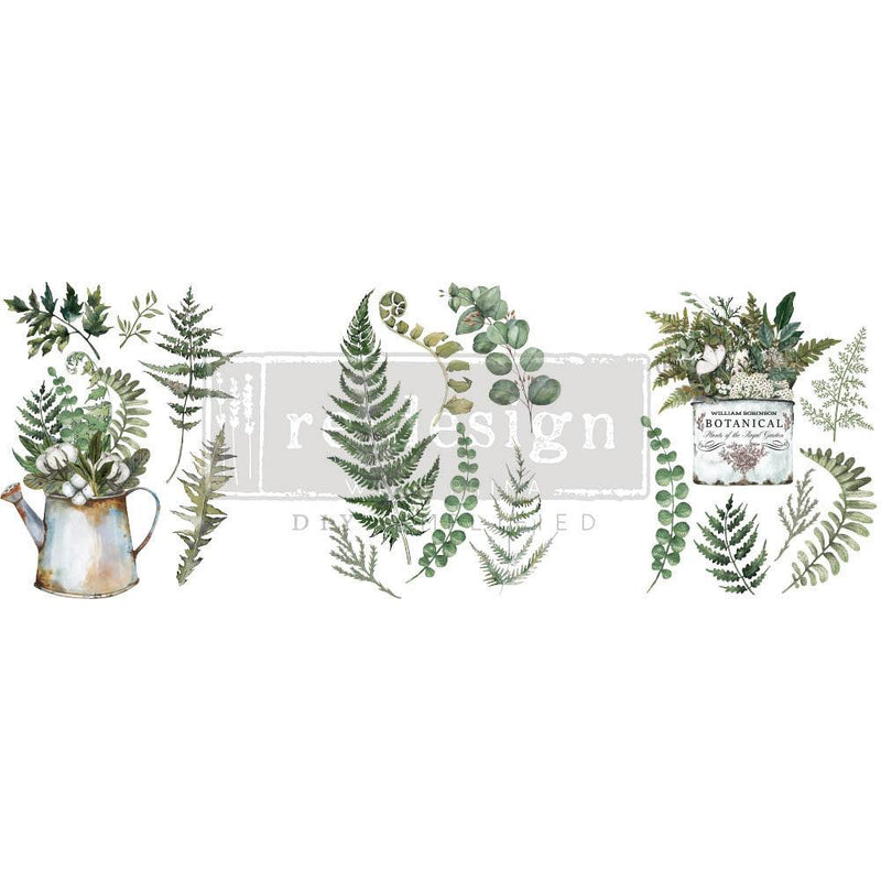 Decor Transfers | Redesign With Prima | BOTANICAL SNIPPETS | 8.5" X 11" 3 SHEETS - Vintage Attic Sevenoaks