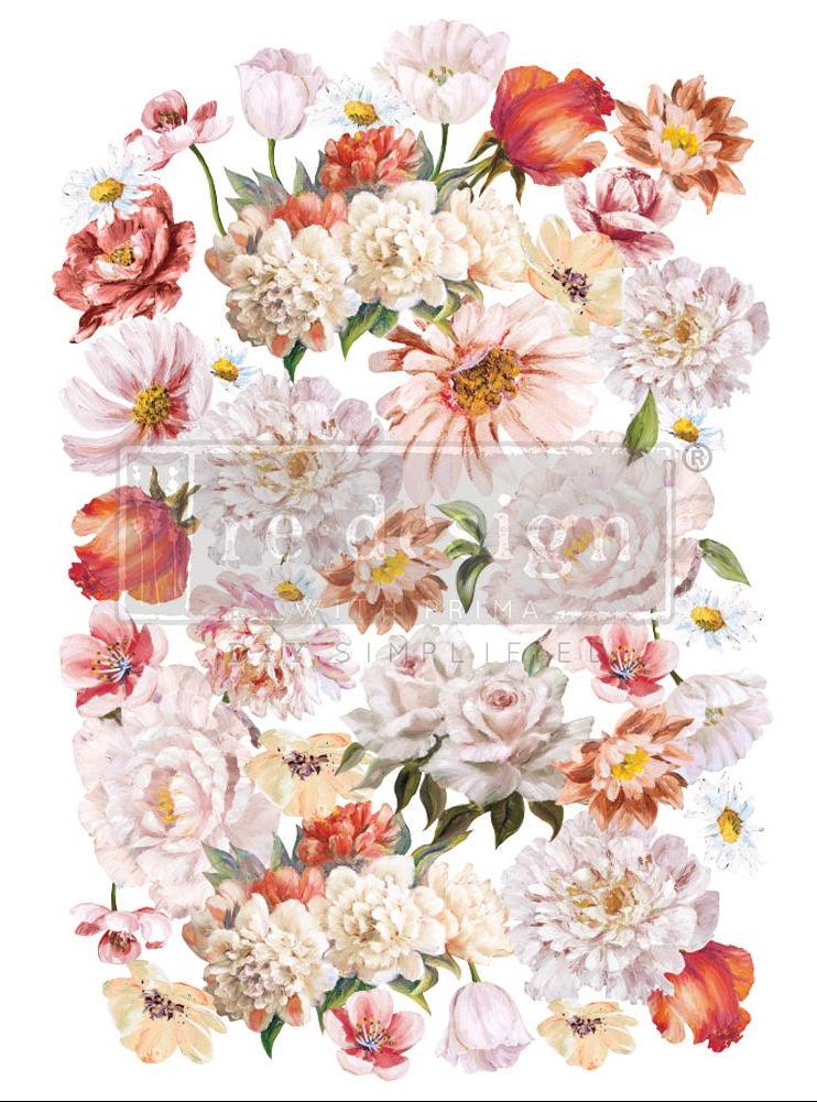Decor Transfers | Redesign With Prima | PRETTY IN PEACH - Vintage Attic Sevenoaks