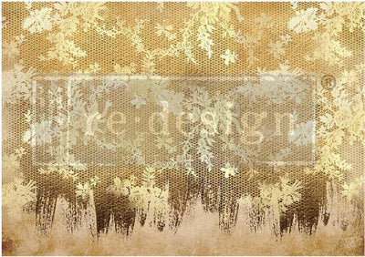 Decoupage Fibre Papers A1 | Redesign with Prima | Gilded Lace - Vintage Attic Sevenoaks