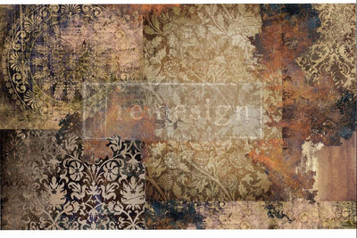 Decoupage Tissue Paper | Redesign With Prima | GOTHIC RHAPSODY | 19" X 30" - Vintage Attic Sevenoaks