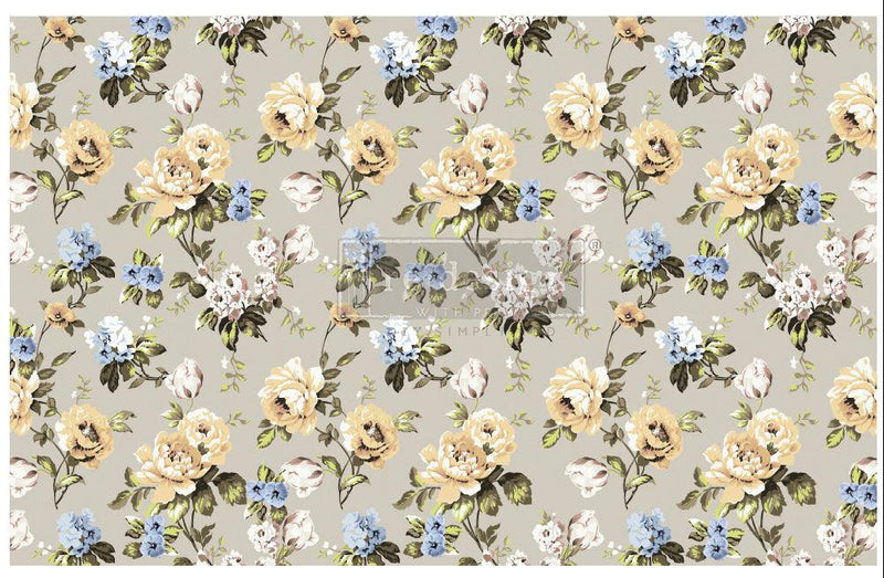 Decoupage Tissue Paper | Redesign With Prima | MARIGOLD | 19" X 30" - Vintage Attic Sevenoaks