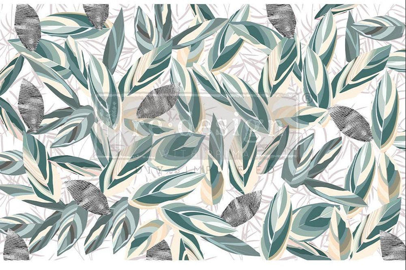 Decoupage Tissue Paper | Redesign With Prima | RADIANT EUCALYPTUS | 19" X 30" 1 x sheet - Vintage Attic Sevenoaks