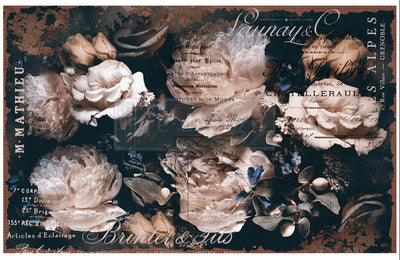 Decoupage Tissue Paper | Redesign With Prima | UNIQUA | 19" X 30" - Vintage Attic Sevenoaks
