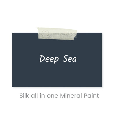 Deep Sea | Navy Blue | All in One Silk Mineral Paint | Dixie Belle Paint | 118ml, 473ml - Vintage Attic Sevenoaks