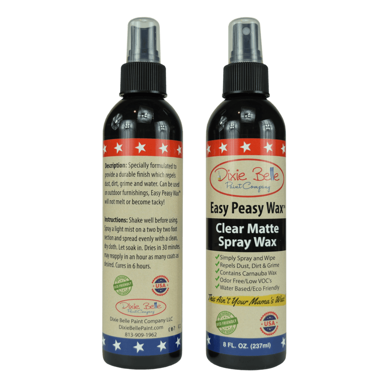 Finishing Products | Dixie Belle Products | EASY PEASY™ SPRAY WAX | 8oz/236ml - Vintage Attic Sevenoaks
